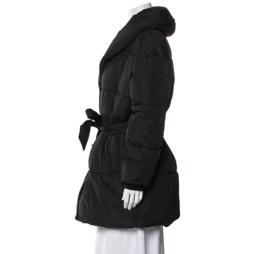 Badgley Mischka Yoko Shawl Collar Puffer Jacket - Picture 3 of 8